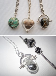 Glass Memorial Beads